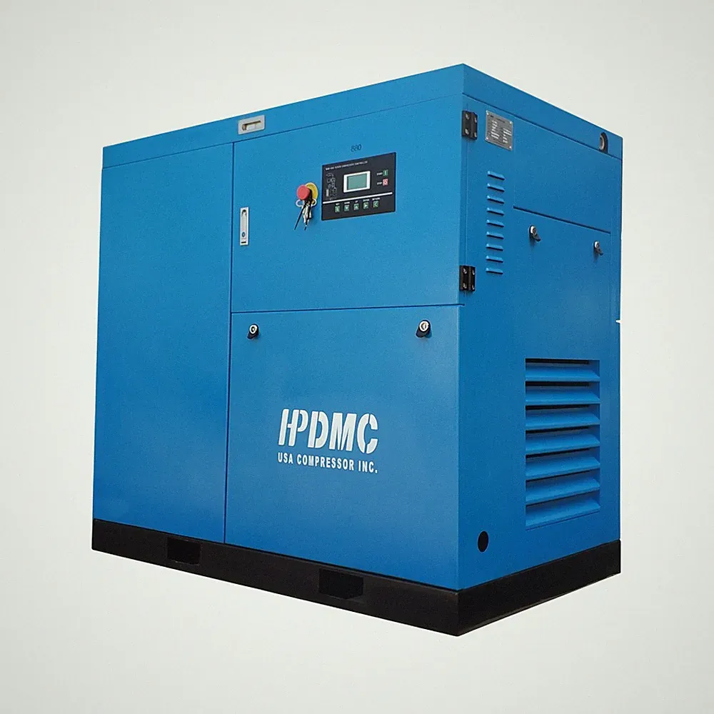 230V 30 Hp Rotary Screw Air Compressor 125 CFM 125 PSI for Laser Cutting 3-Phase