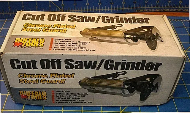 Buffalo Tools Cut Off Saw/Grinder For Air Compressor
