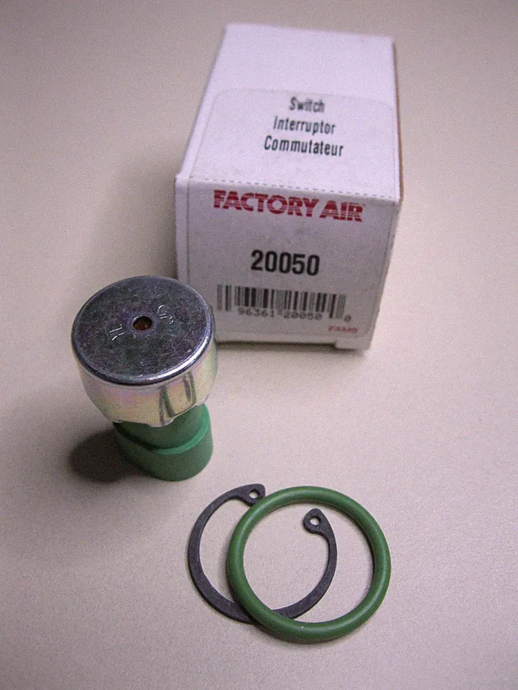 Factory Air 20050 Compressor Mounted High Cut Out Pressure Switch, Four Seasons