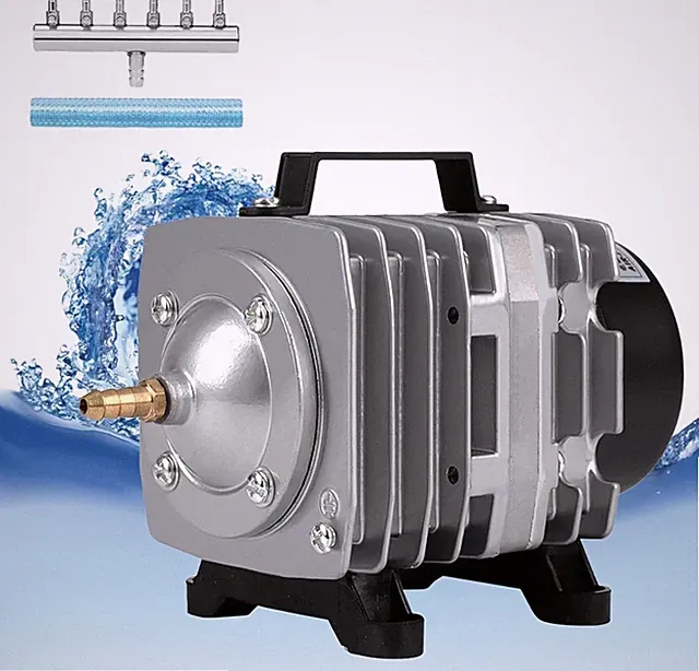 Heavy-Duty Air Pump for Hydroponics & Aquatic Systems - 650GPH, Durable Design