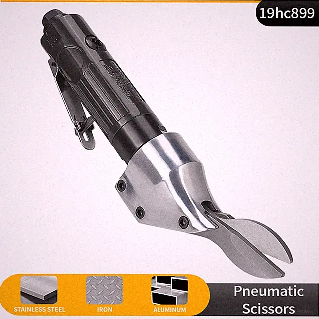 New Straight Pneumatic Air Power Scissor Metal Shear Nipper Cutter Cutting Tools
